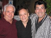 Wayne Powers with Marty Harris and Patrick Tuzzolino.