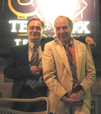Wayne Powers and James Norwood Pratt, author of ("The New Tea Lover's Treasury," at TEA ReX.