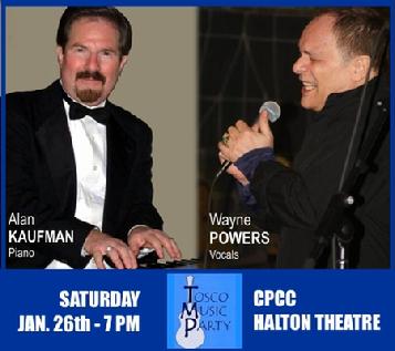 Wayne Powers, Alan Kaufman, Tosco Music Party, John Tosco, CPCC, Halton Theater, Halton Theatre, live music, acoustic music, Charlotte music