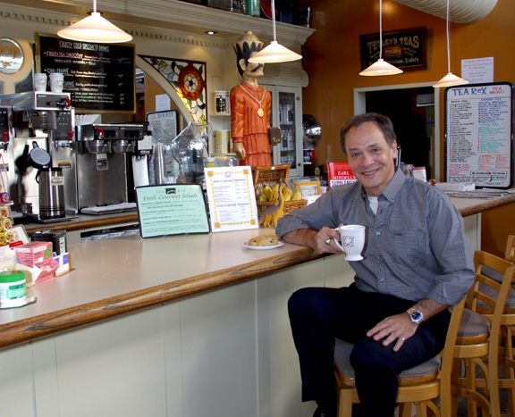 Wayne Powers at Tea Rex.  Tea Bar.